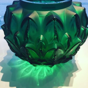 Lalique Vase aus der serie Languedoc